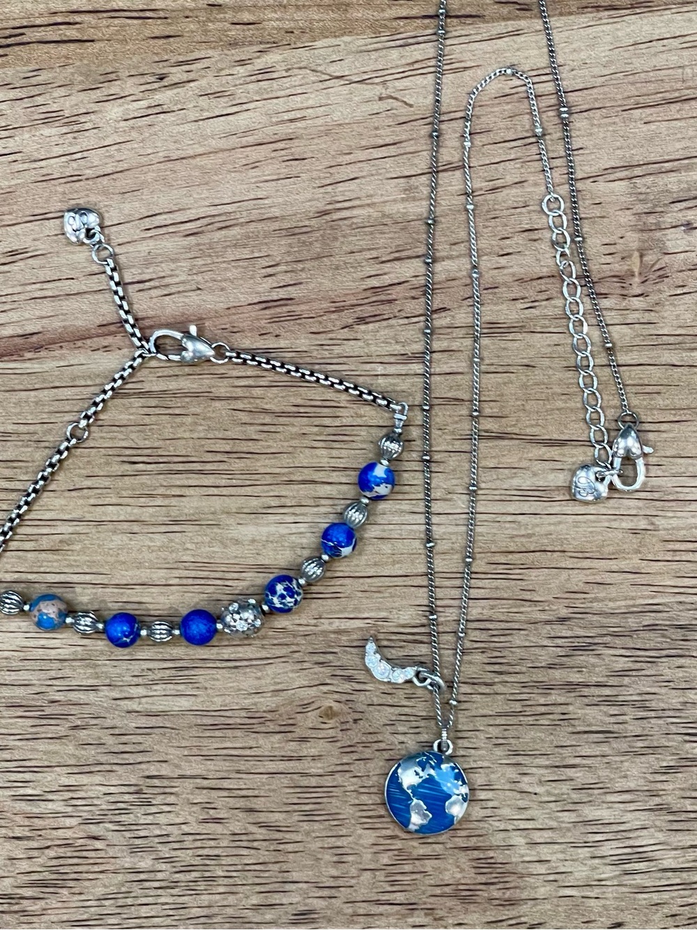 Brighton celestial jewelry set featuring an earthly globe design